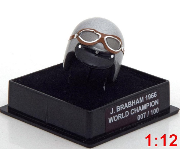 Brabham Helm Weltmeister World Champions Collection (J.Brabham) (L.E.100pcs) M75380 Модель 1:12